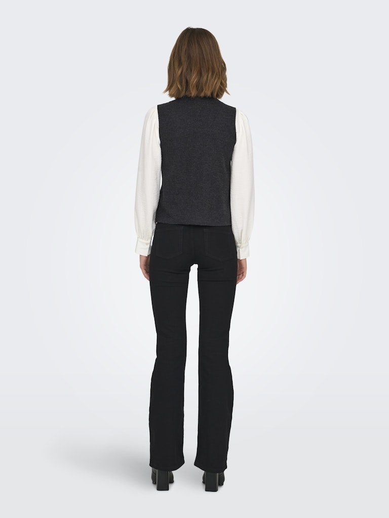 Only Damen Sweatshirts Dark Grey Melan