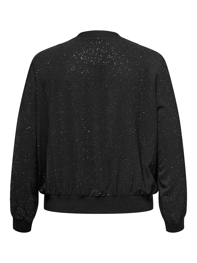 Only Caramkoma Damen Jacken Black/Silver Fo