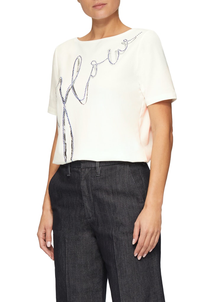 S. Oliver black Damen T-Shirts White