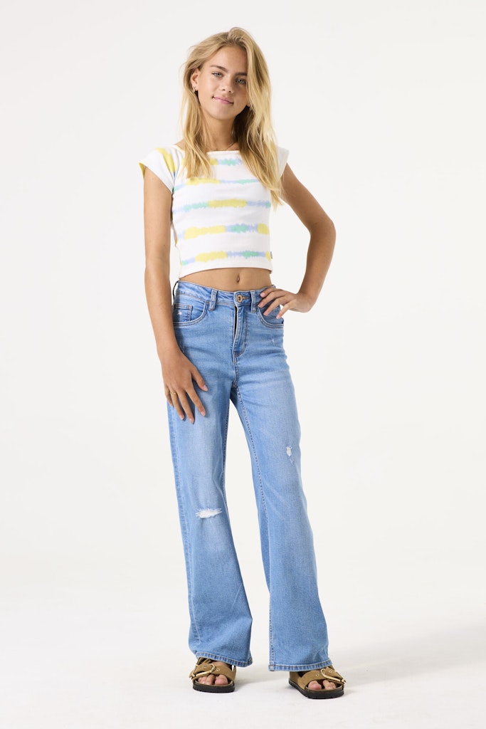 Garcia Mädchen T-Shirts & Tops Off White
