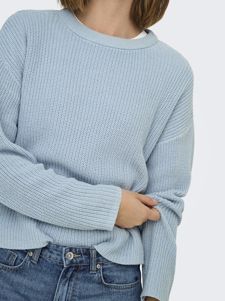 only Damen Pullover Cashmere Blue