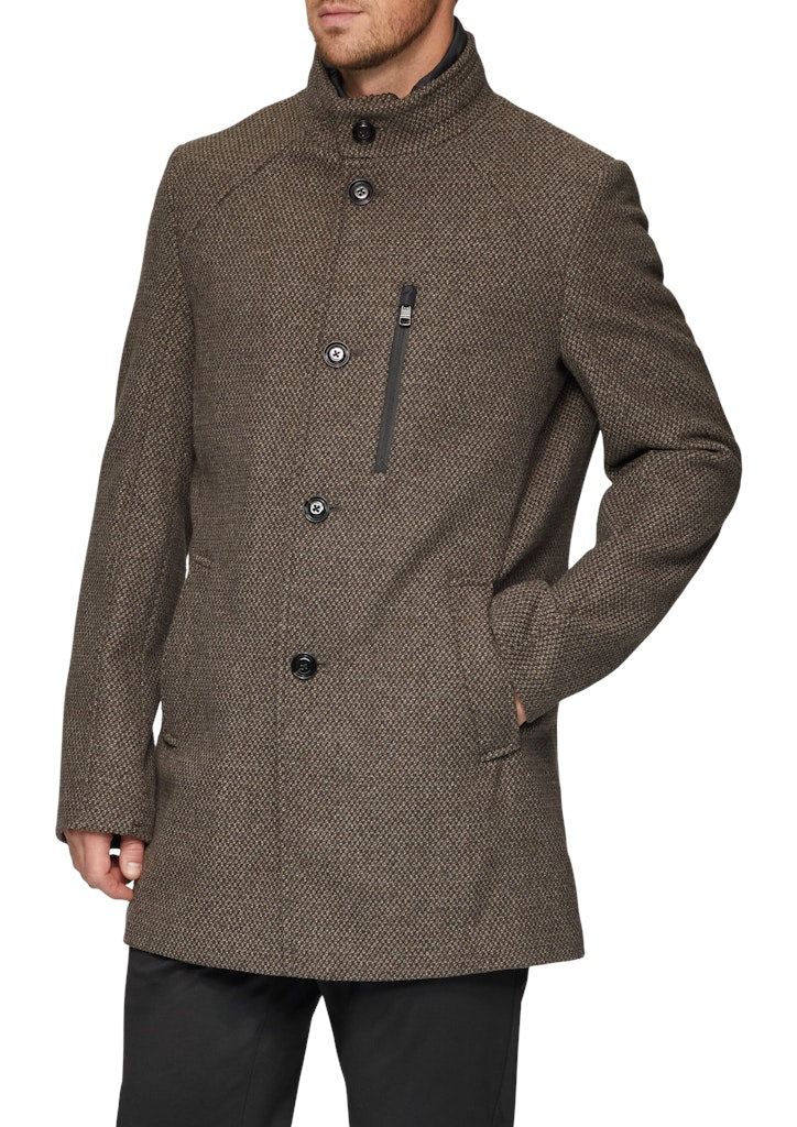 S. Oliver black Herren Mäntel Brown