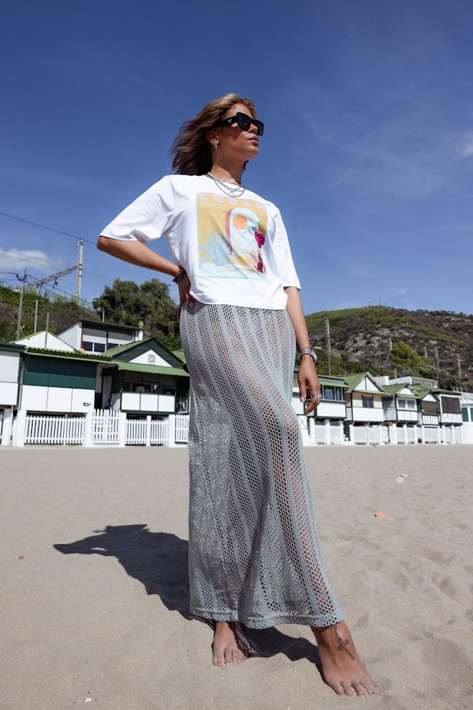 Only Damen T-Shirts Bright White/Cu