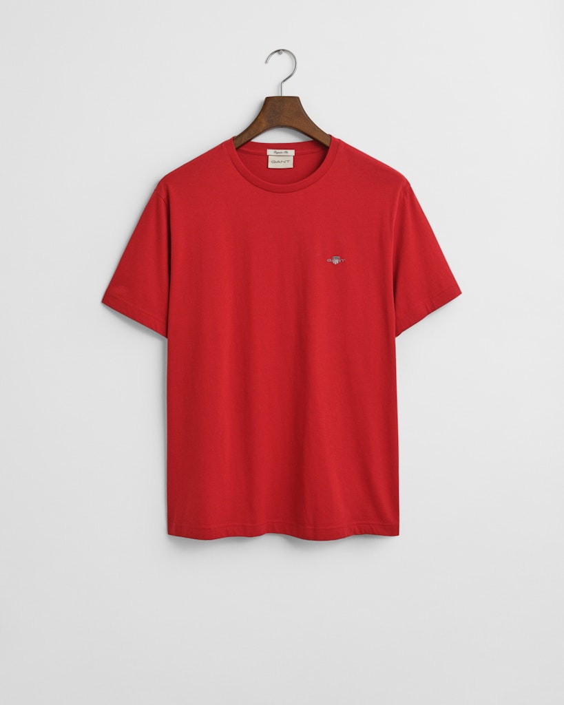 Gant Herren T-Shirts kurz  Ruby Red