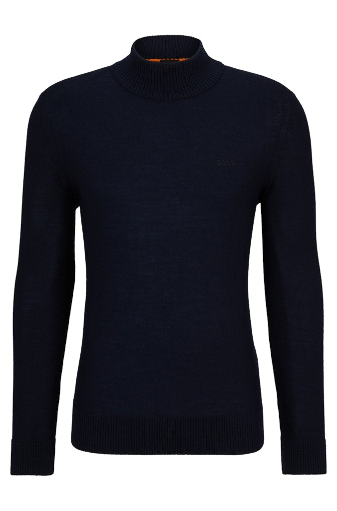 Boss Orange Herren Pullover  Dark Blue