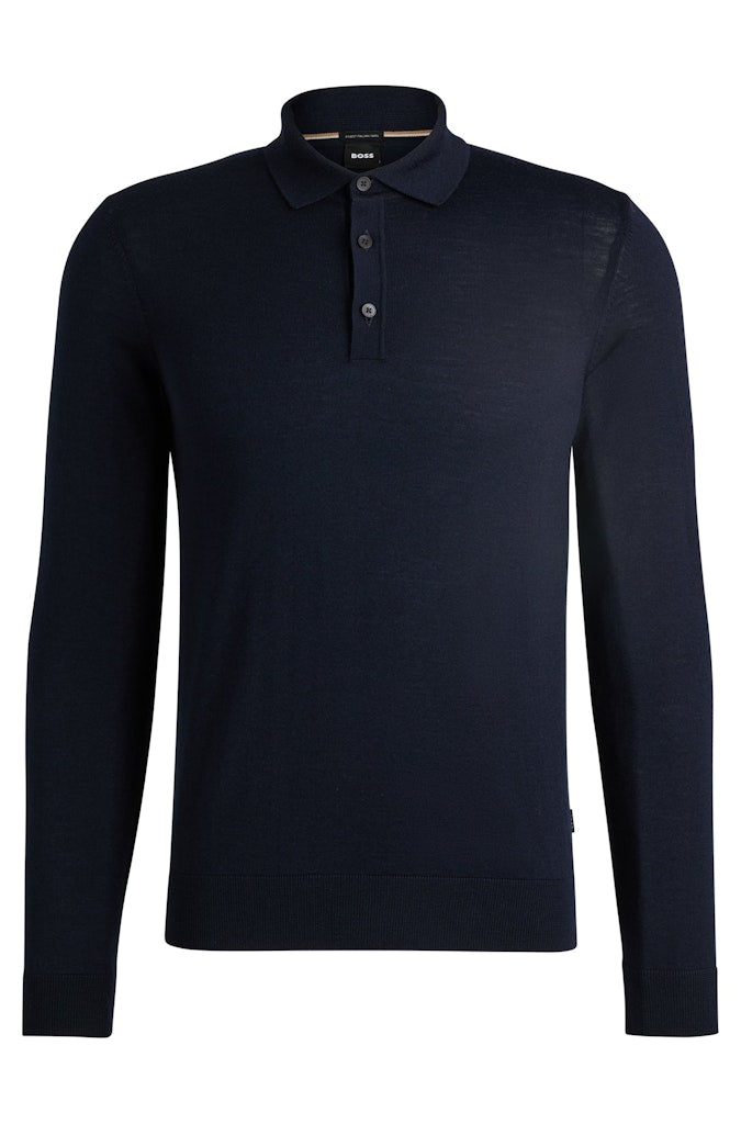 Boss Herren Pullover  Dark Blue
