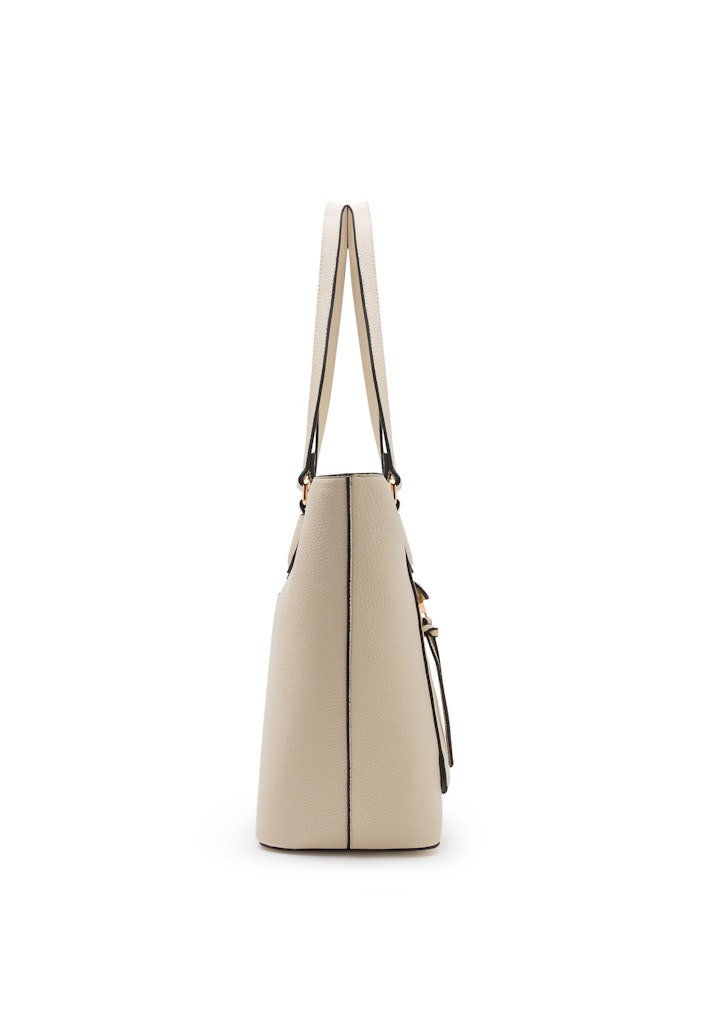 L.Credi Handtasche Creme