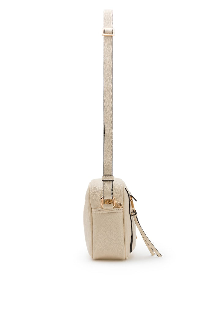 L.Credi Handtasche Creme