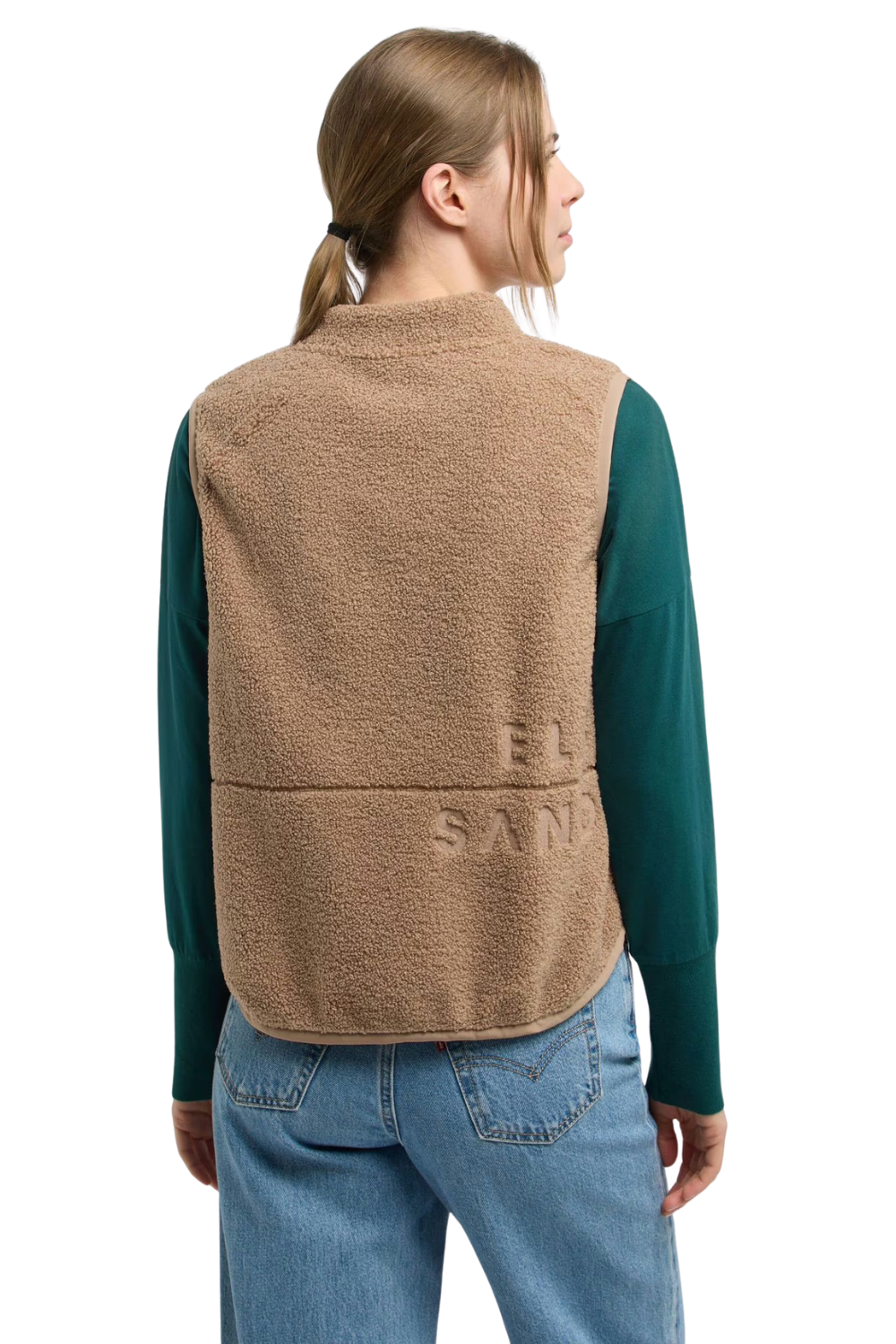 Elbsand Damen Blusen kurz  Nougat
