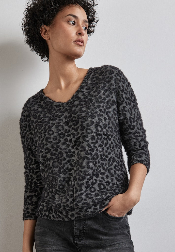 Street One Damen T-Shirts Gravel Gr