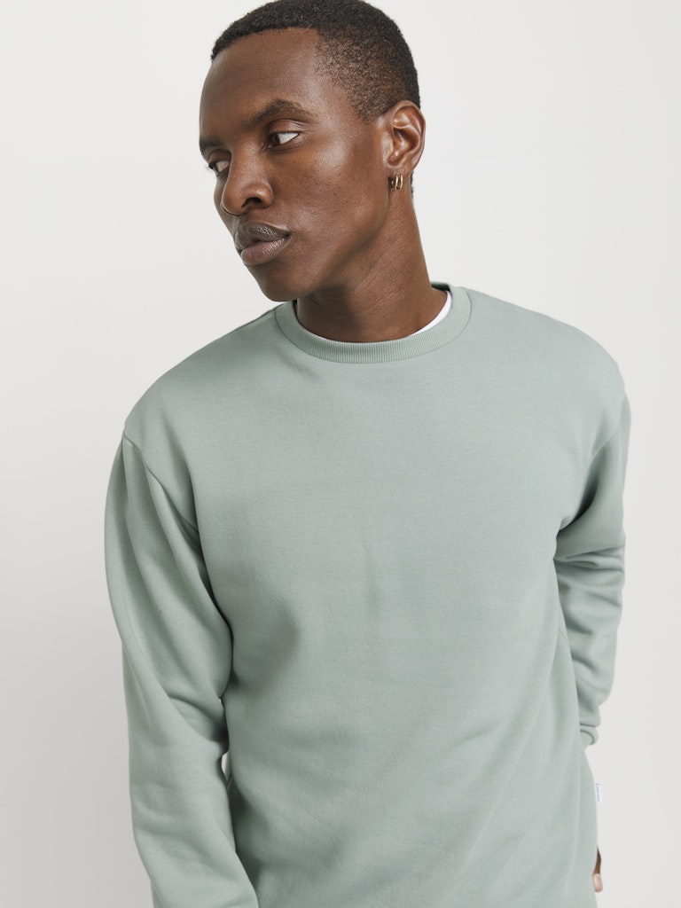 Jack & Jones Herren Sweatshirts Iceberg Green