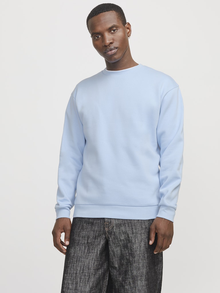 Jack & Jones Herren Sweatshirts Chambray Blue