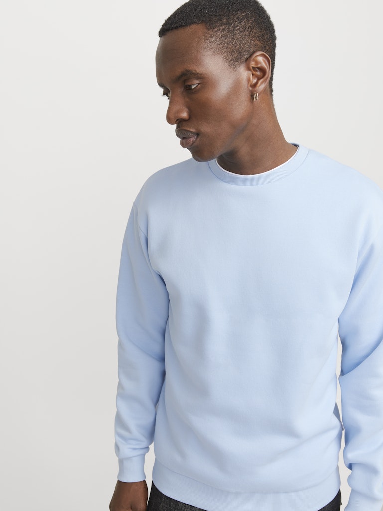 Jack & Jones Herren Sweatshirts Chambray Blue