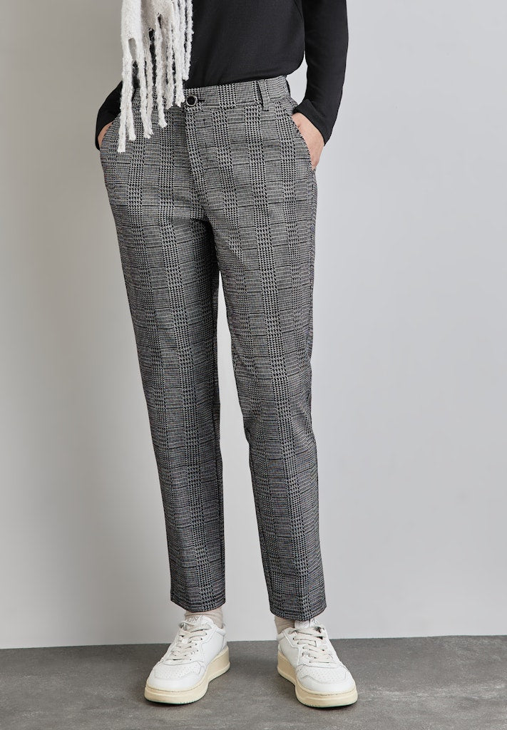 Street One Damen Hosen  Black