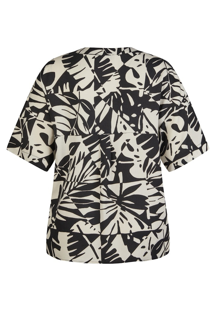 Le Comte Damen Blusen Schwarz