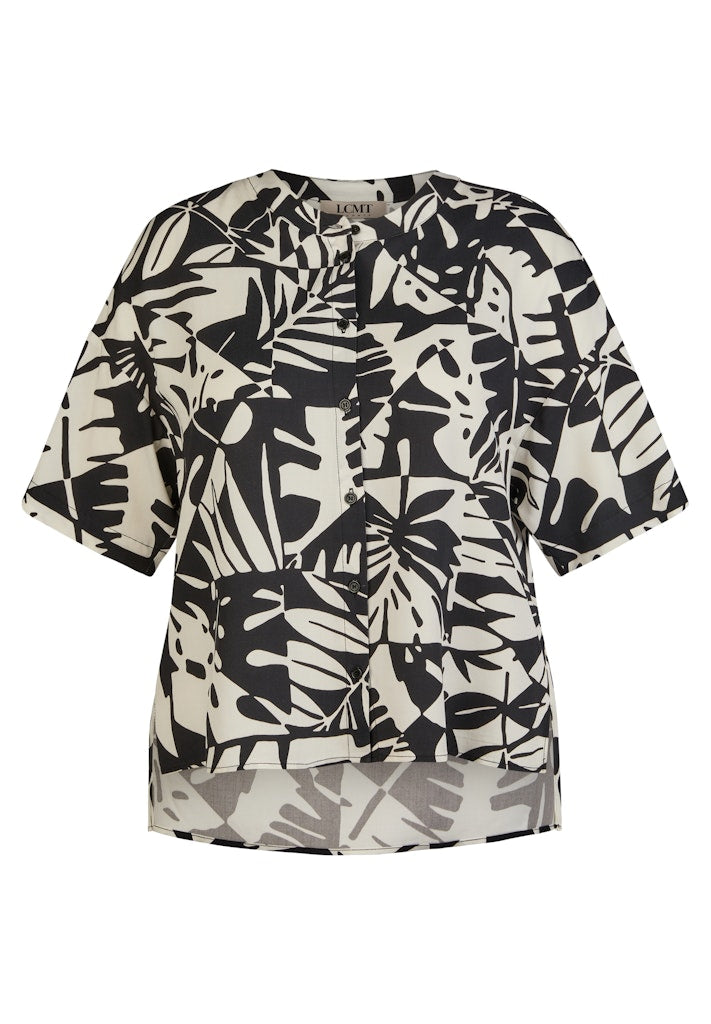 Le Comte Damen Blusen Schwarz