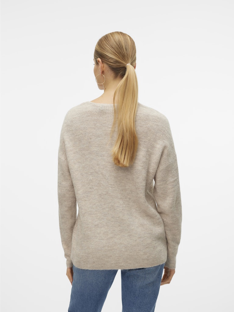 Vero Moda Damen Pullover Birch/W. Silver