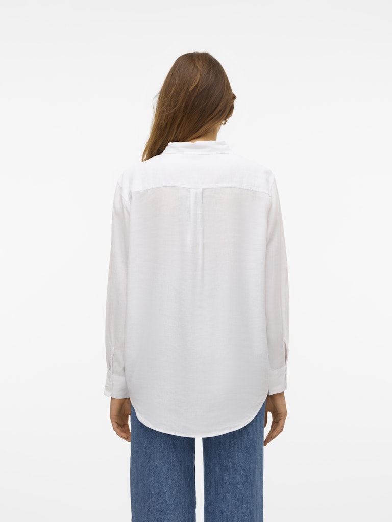 Vero Moda Damen Blusen Snow White