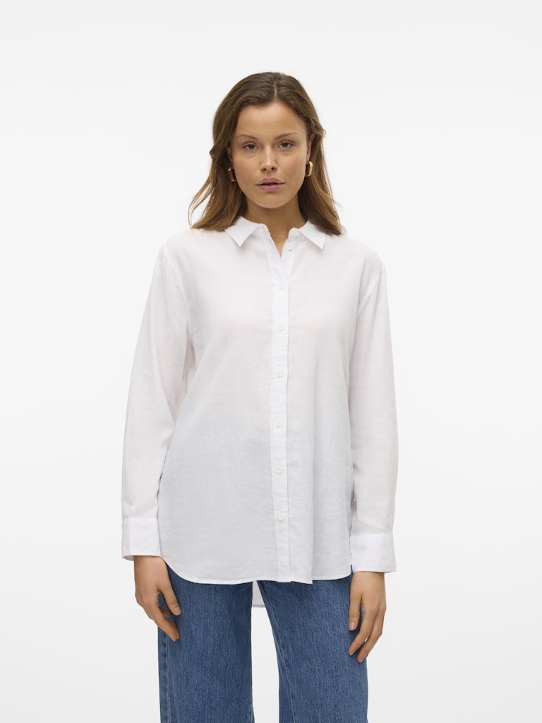 Vero Moda Damen Blusen Snow White