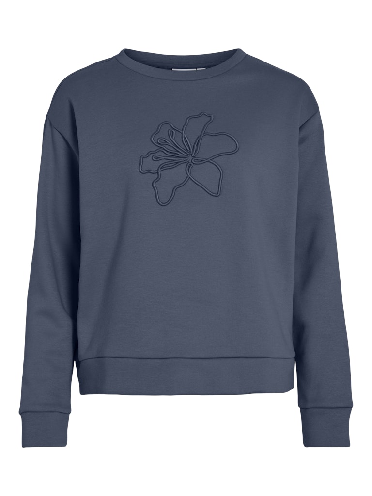 Vila Damen Sweatshirts Vintage Indigo