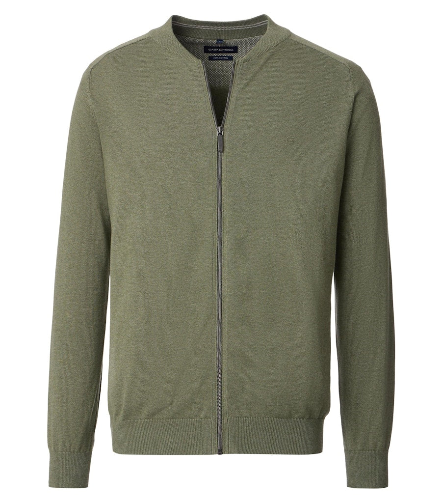 Casa Moda Herren Strickjacken  Gruen