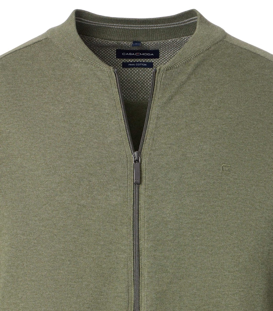 Casa Moda Herren Strickjacken  Gruen