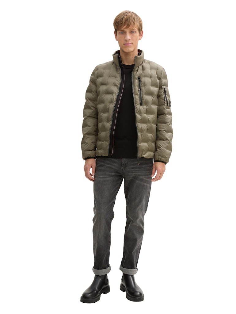 Tom Tailor Herren Jacken Smokey Olive Gr