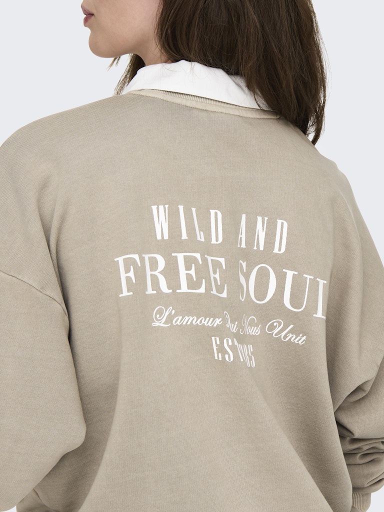 only Damen Sweatshirts Pure Cashmere/F