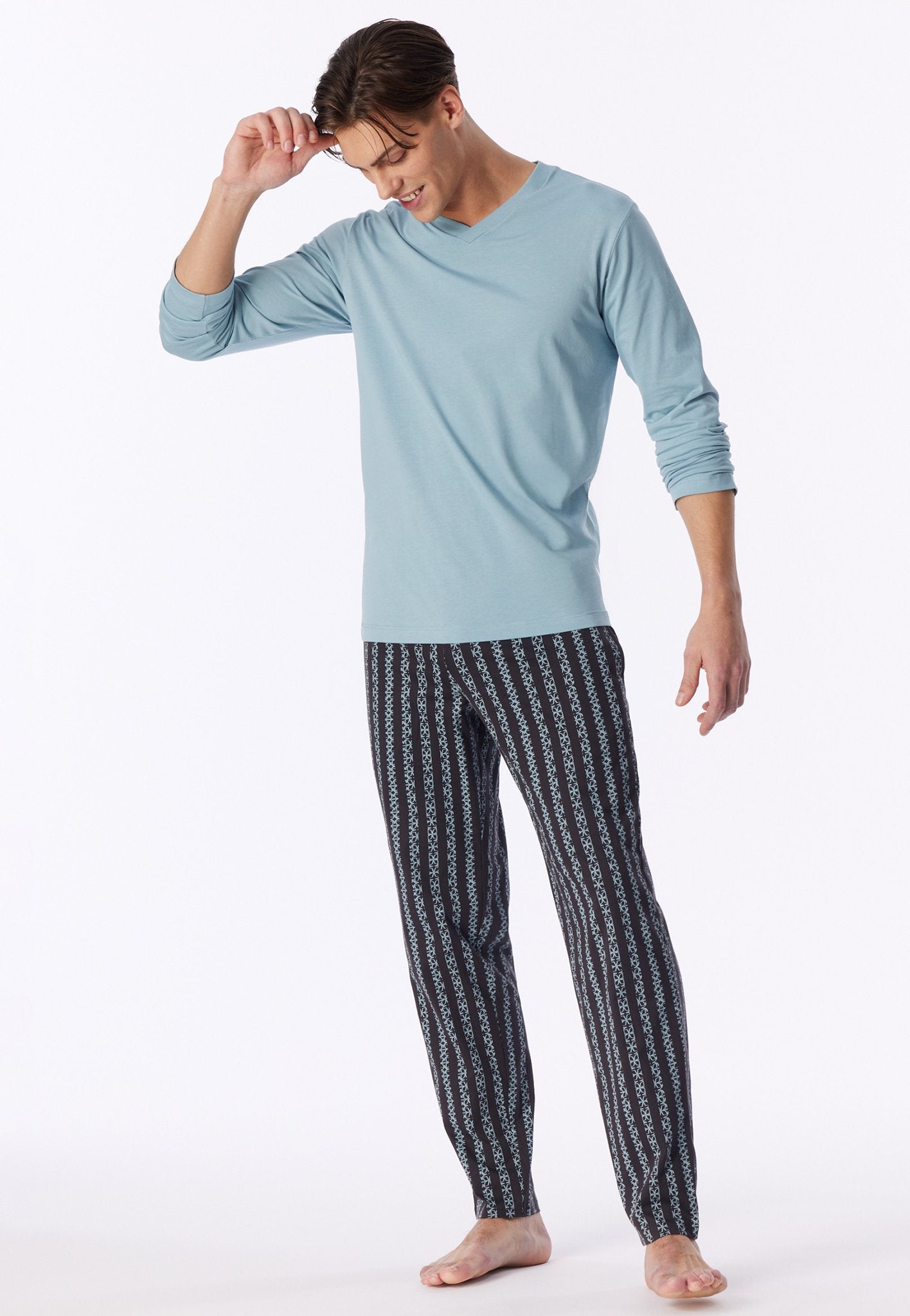 Schiesser Herren Eisblau