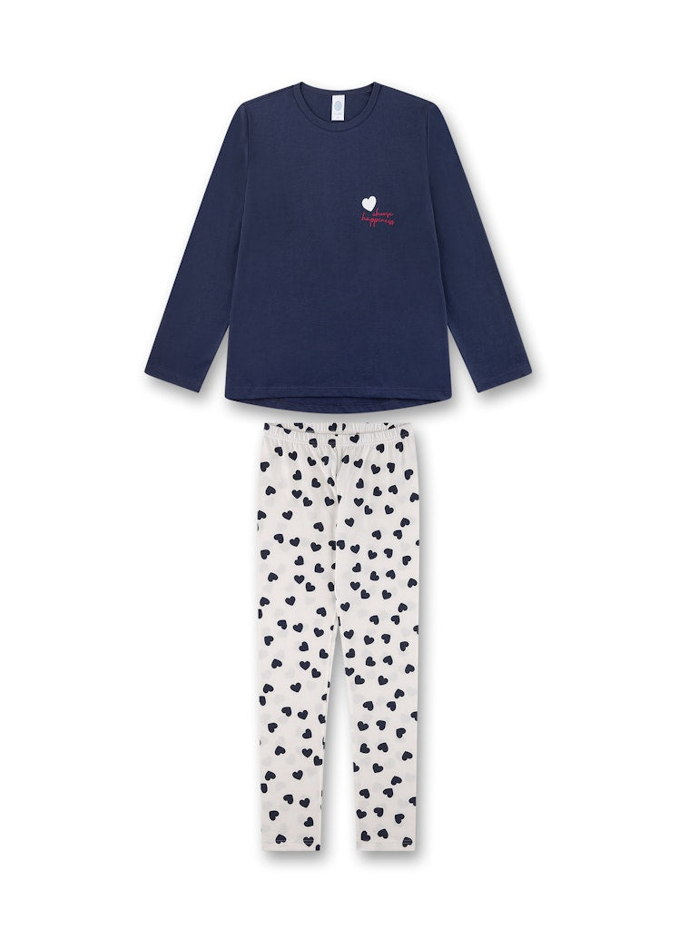 Sanetta Mädchen Nachtwäsche Nordic Blu