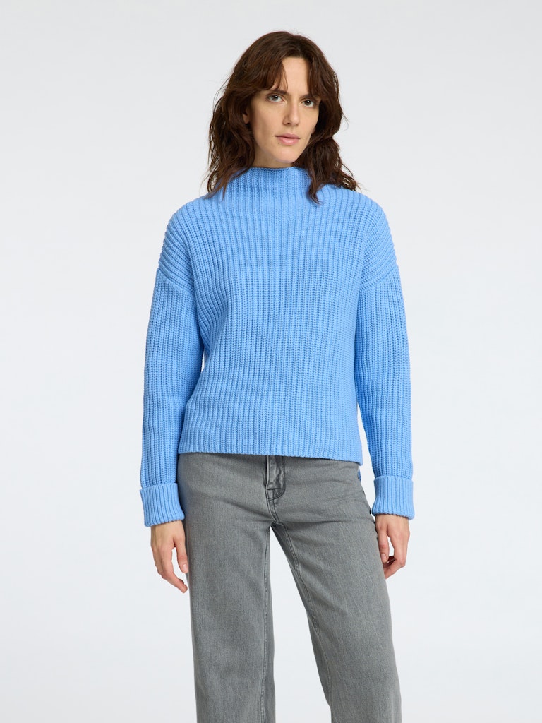 Selected Femme Damen Pullover Cornflower Blue
