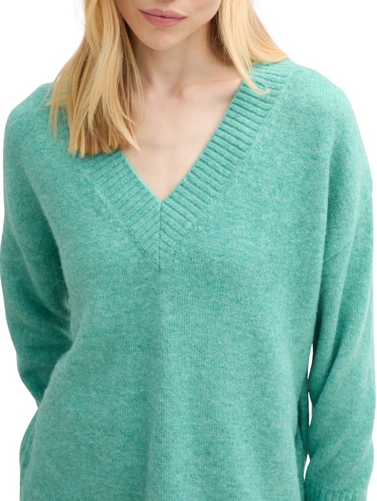 Tom Tailor denim Damen Pullover Pacific Teal Me