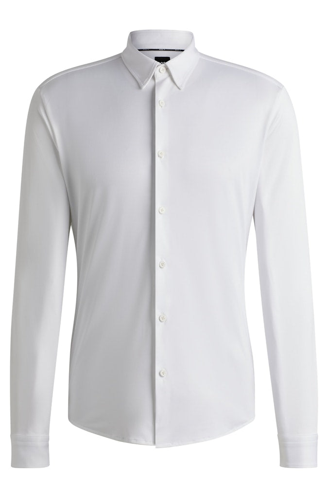 Boss Herren Hemden kurz  White