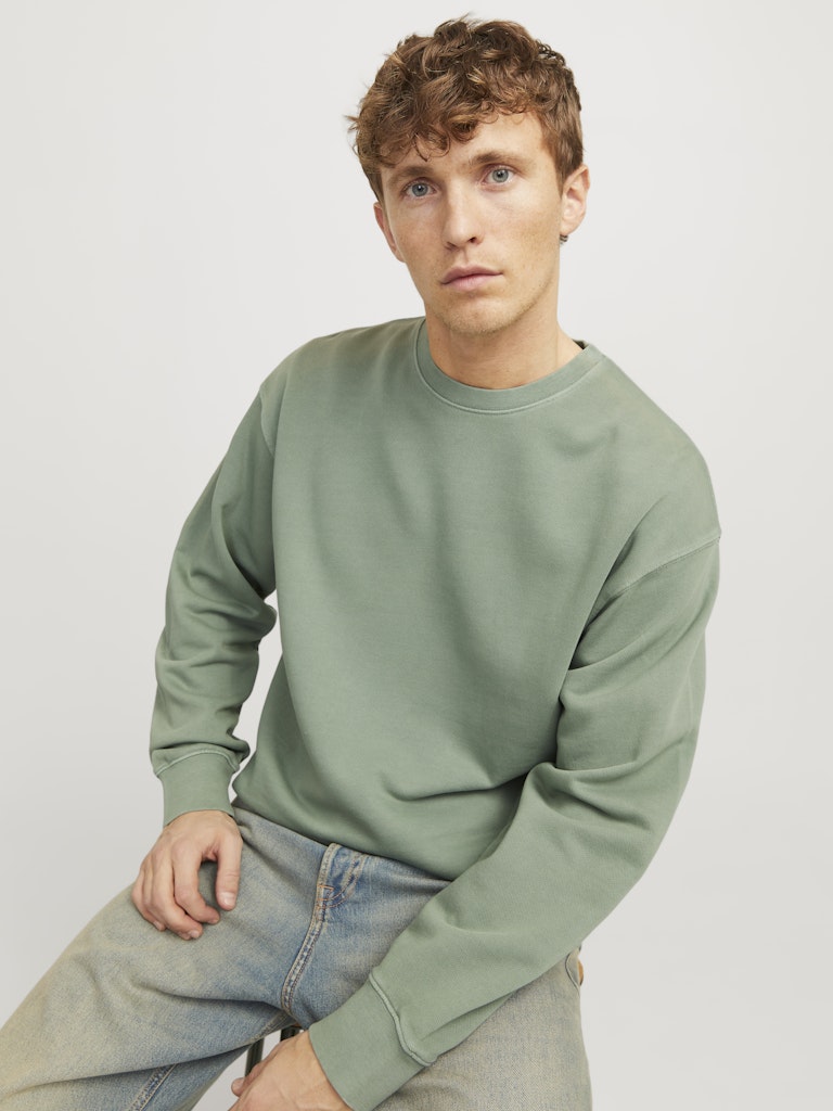 Jack & Jones Herren Sweatshirts Iceberg Green