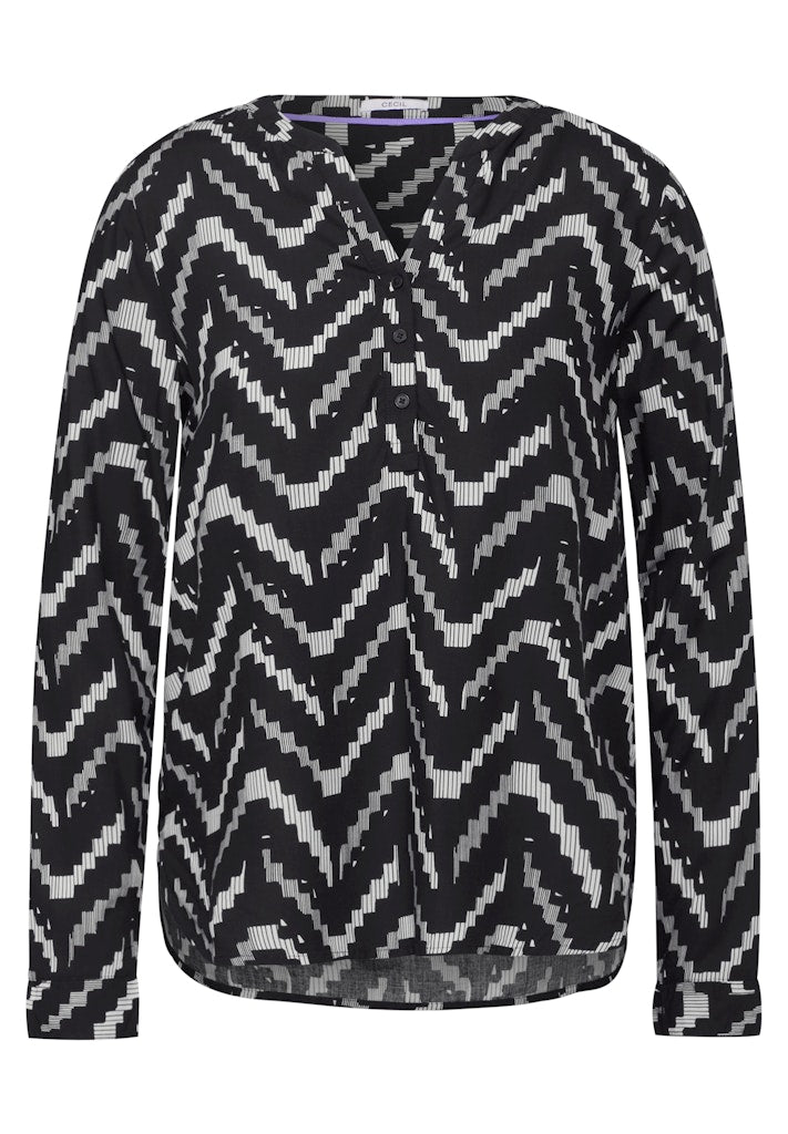 Cecil Damen Blusen  Black