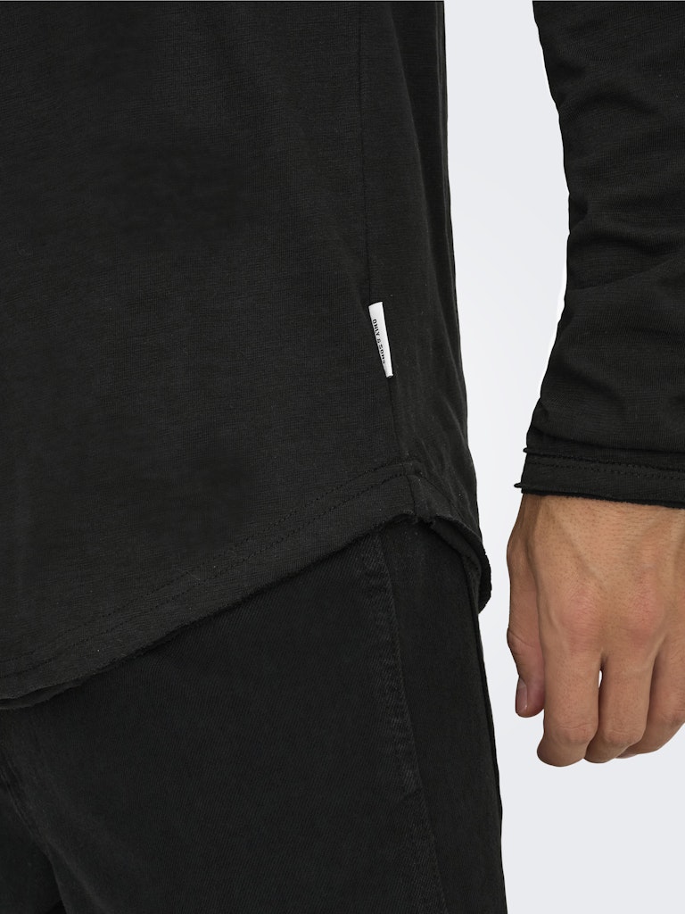 Only & Sons Herren T-Shirts kurz Black