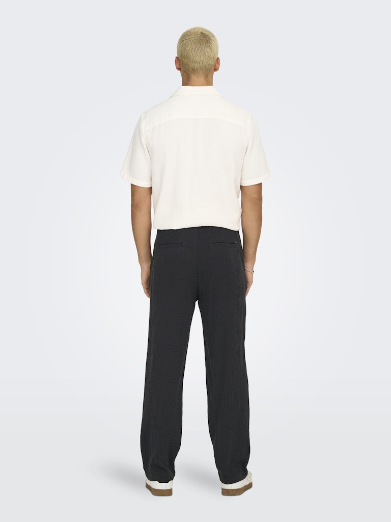 Only & Sons Herren Hosen Jet Black