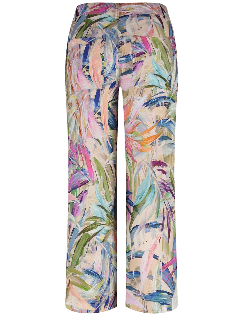 Gerry Weber Damen Hosen Sandshell/Multi