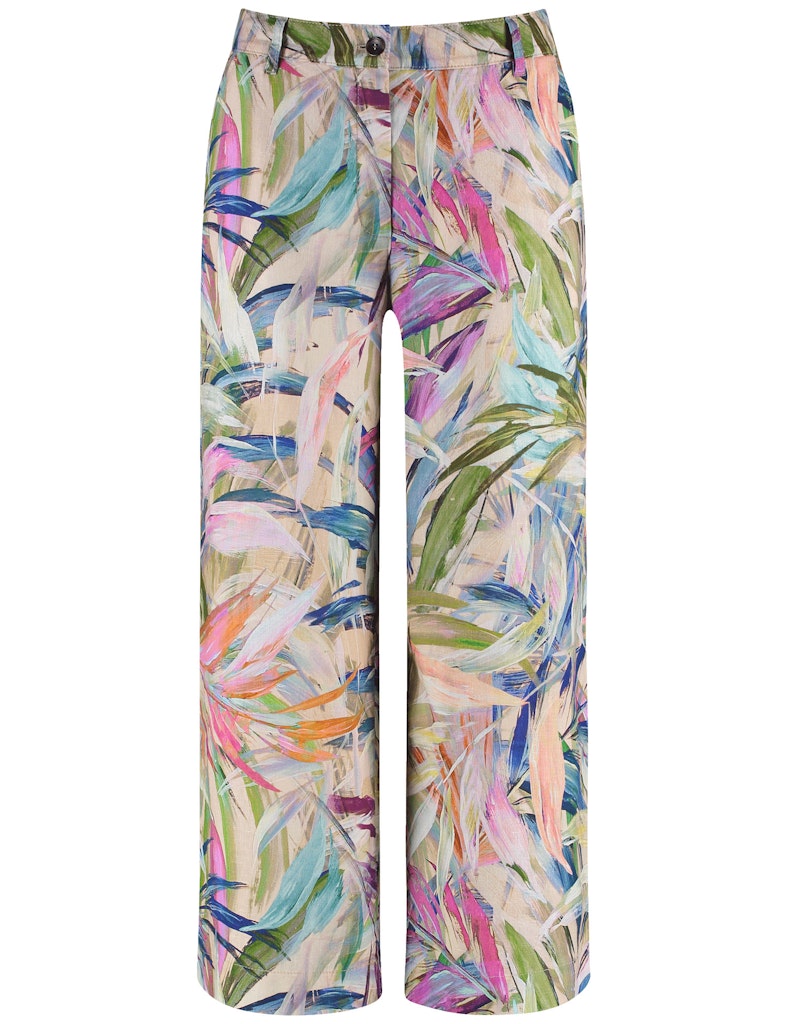 Gerry Weber Damen Hosen Sandshell/Multi