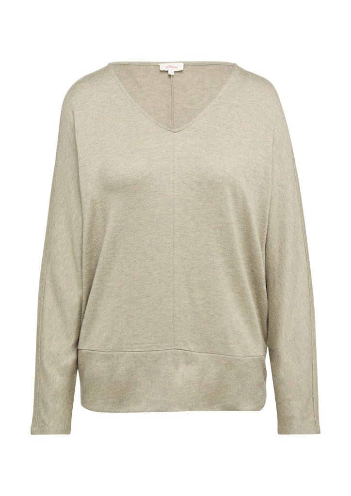 S. Oliver red Damen T-Shirts Brown