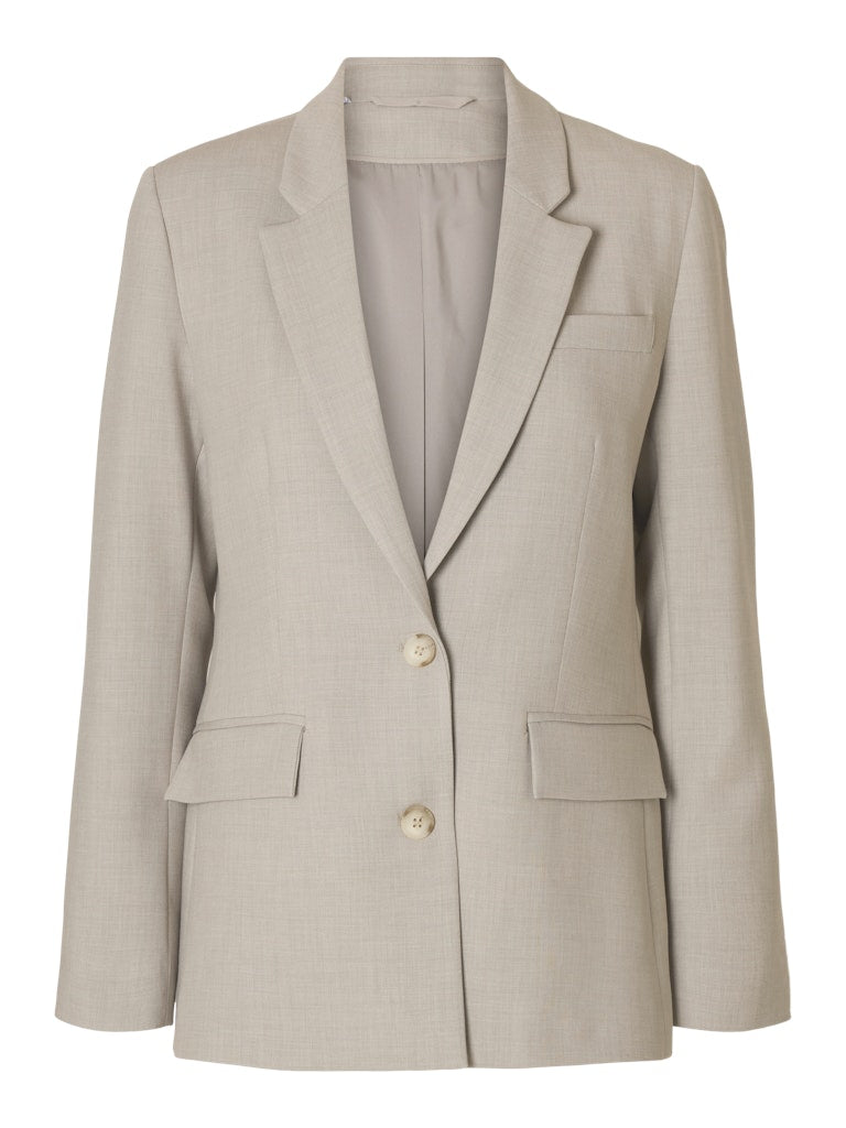 Selected Femme Damen Blazer Island Fossil/M