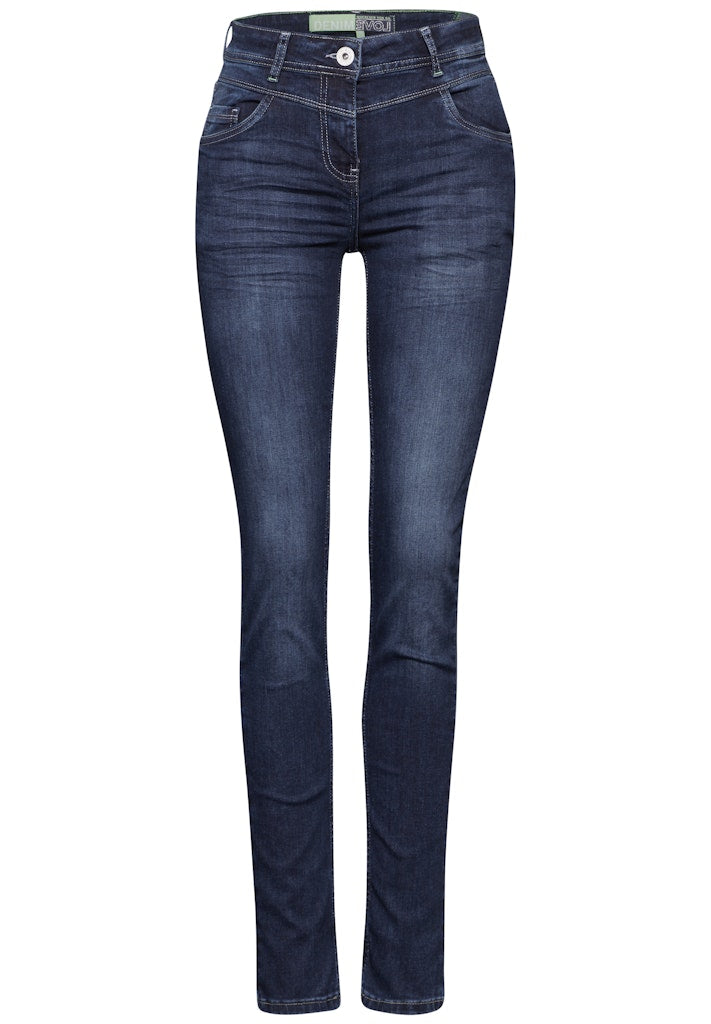 Cecil Damen Hosen  Dark Blue
