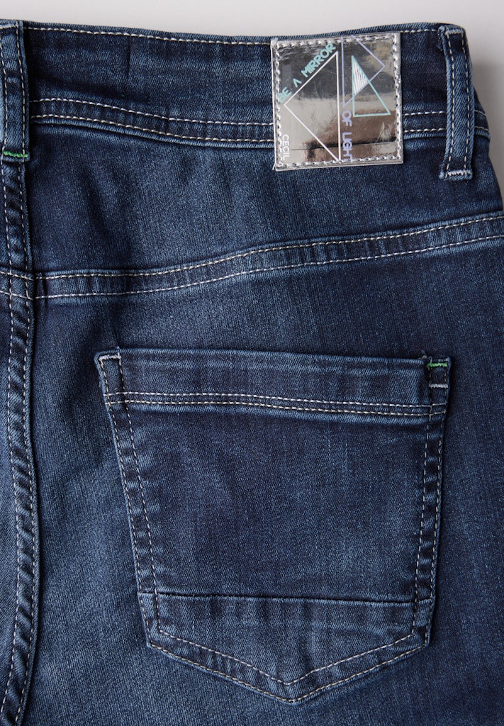 Cecil Damen Hosen  Dark Blue