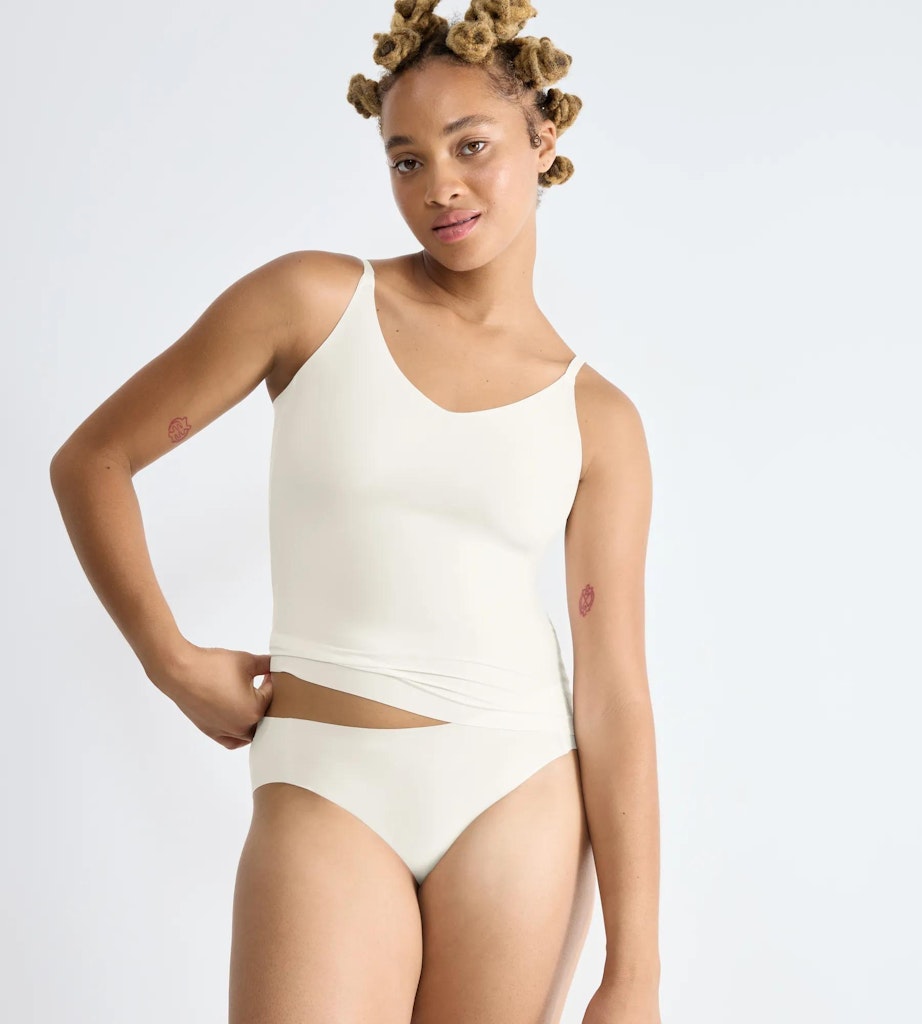 Sloggi Hemd Silk White