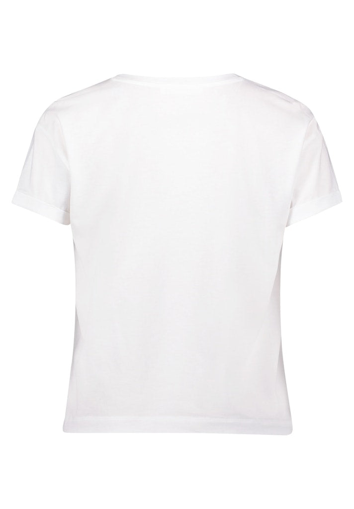 Betty & Co Damen T-Shirts Patch White/Dar