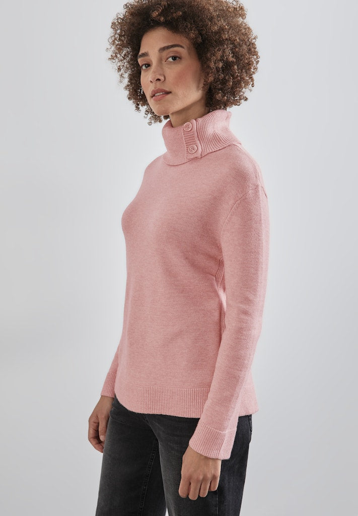 Street One Damen Pullover  Petal Ros