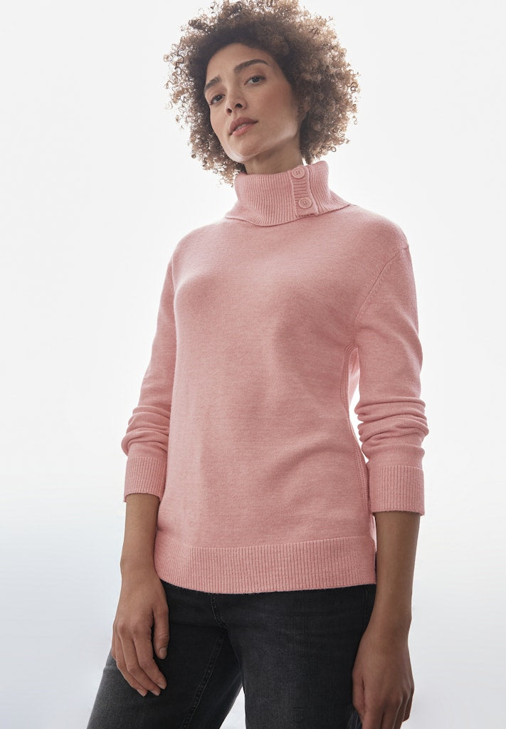 Street One Damen Pullover  Petal Ros