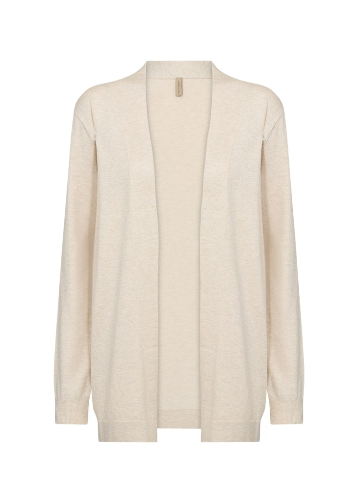 Soya Concept Damen Strickjacken Cream Melange