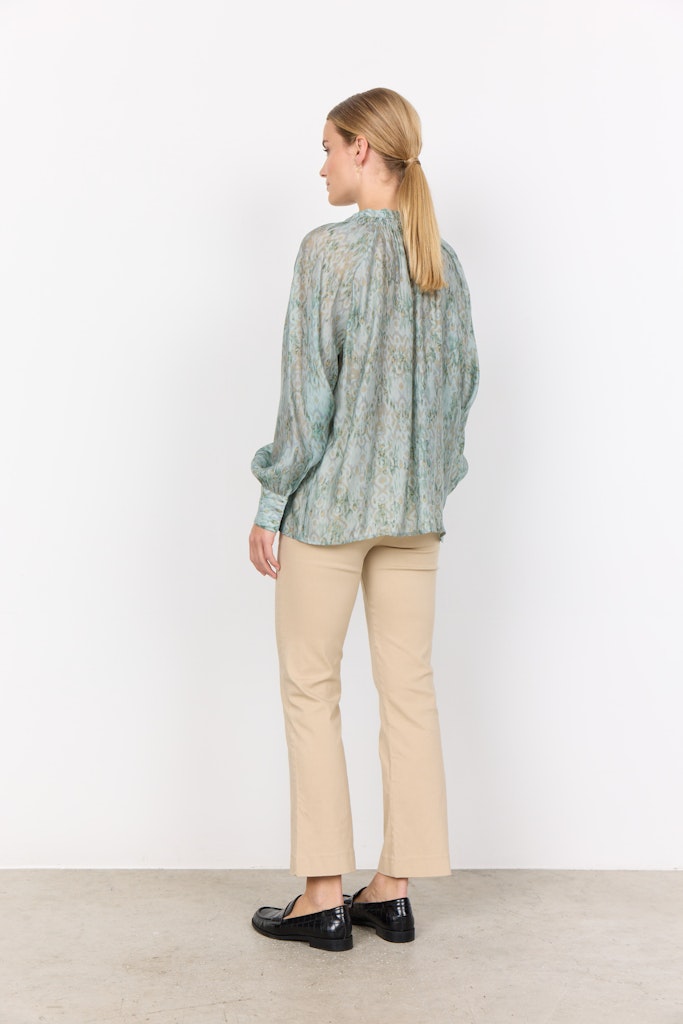 Soya Concept Damen T-Shirts Mineral Green C