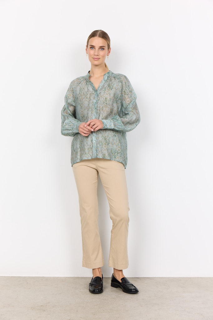 Soya Concept Damen T-Shirts Mineral Green C